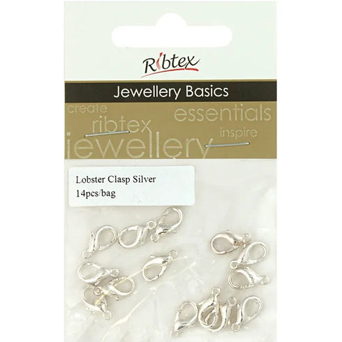 11mm Metal Alloy Lobster Clasp (available in 8 colours)
